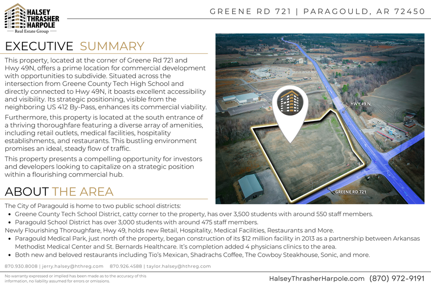 721 Greene Rd, Paragould, AR en venta - Foto del edificio - Imagen 3 de 7