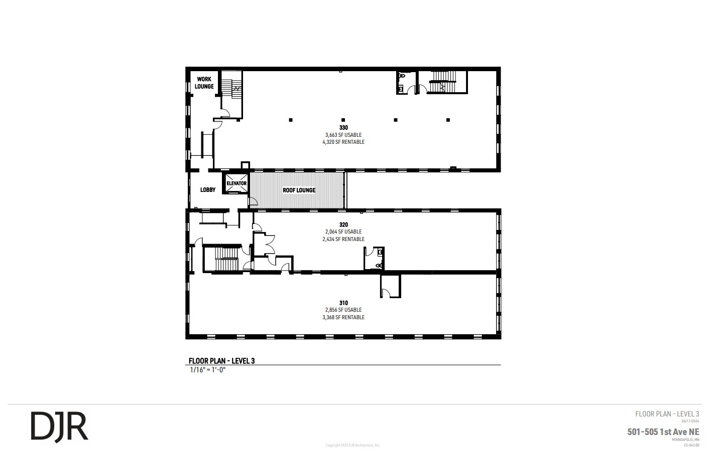 501 1st Ave NE, Minneapolis, MN en alquiler Plano de la planta- Imagen 1 de 1