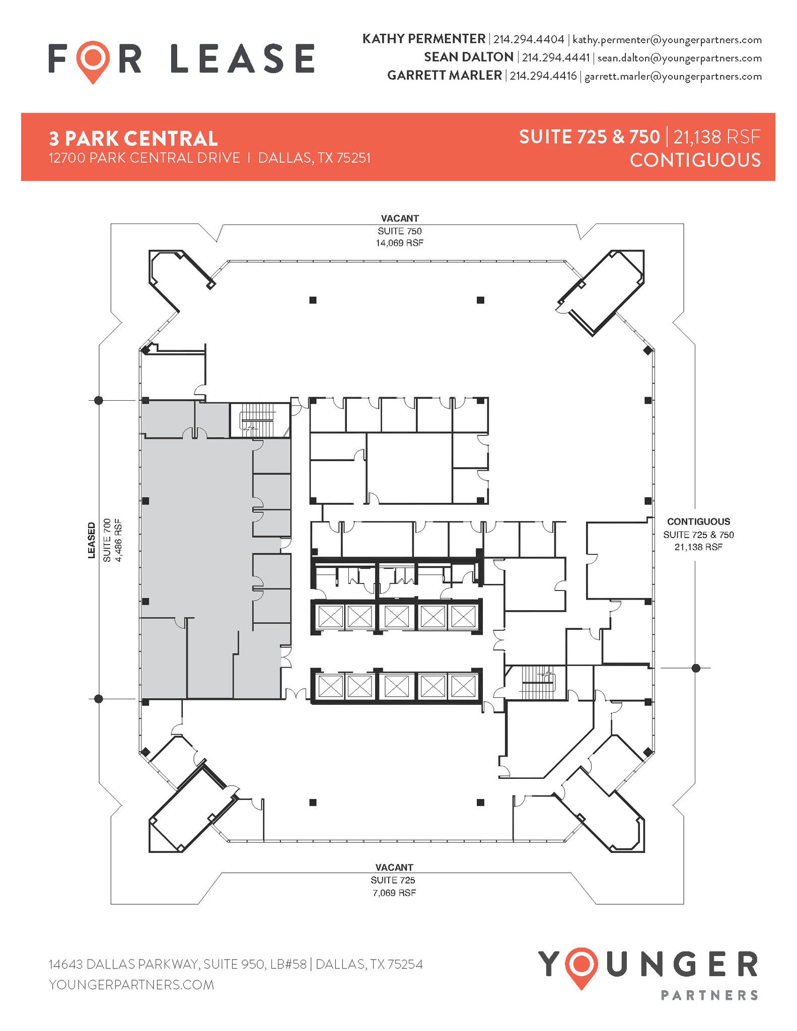 12700 Park Central Dr, Dallas, TX en alquiler Plano de la planta- Imagen 1 de 1