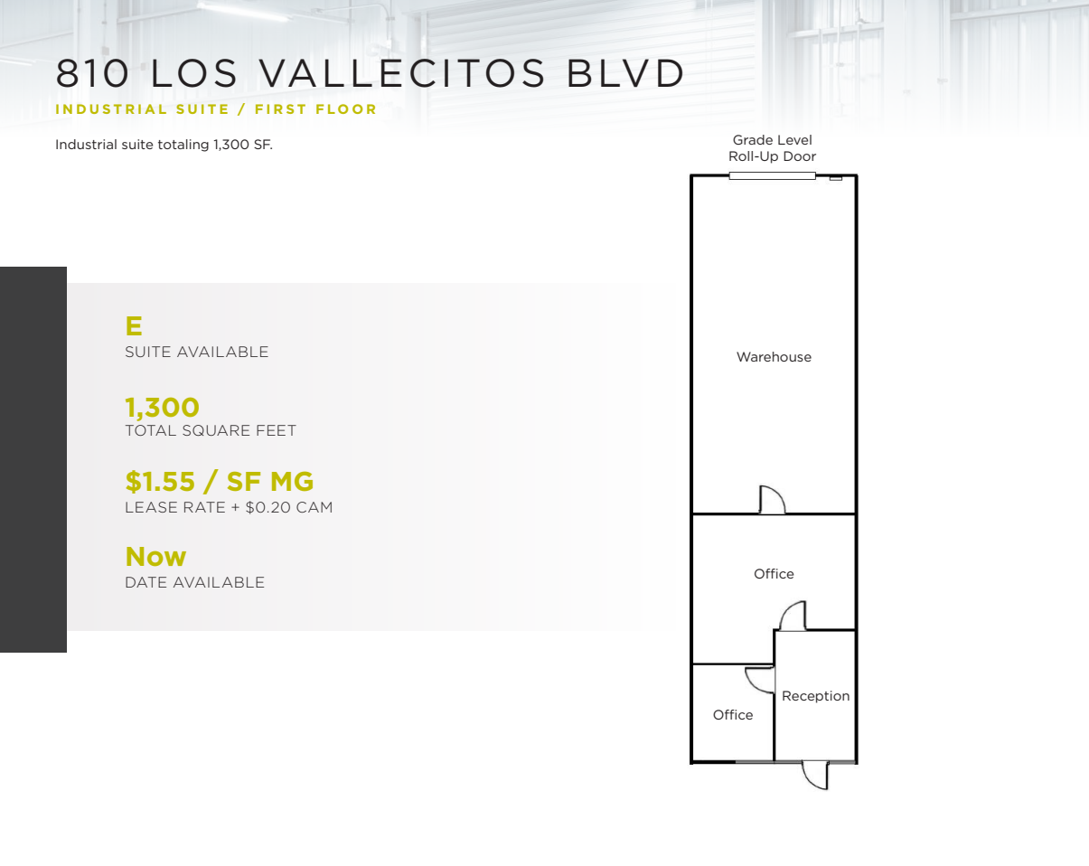 800 Los Vallecitos Blvd, San Marcos, CA en alquiler Plano de la planta- Imagen 1 de 1