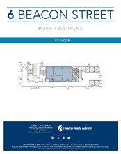 6 Beacon St, Boston, MA en alquiler Plano de la planta- Imagen 1 de 1