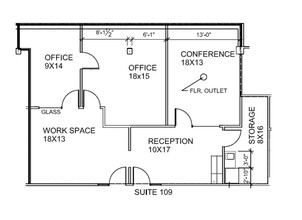 17480 Dallas Pky, Dallas, TX en alquiler Plano de la planta- Imagen 1 de 1