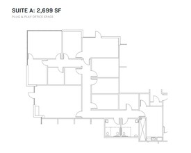 1645 Murfreesboro Rd, Nashville, TN en alquiler Plano de la planta- Imagen 1 de 1