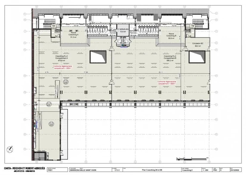 23 Rue Des Bateliers, Saint-Ouen-sur-Seine en alquiler - Plano del sitio - Imagen 1 de 5