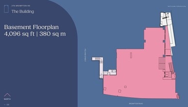 270 Brompton Rd, London en alquiler Plano de la planta- Imagen 1 de 2