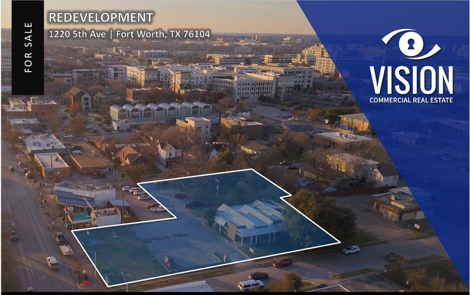 1216-1220 5th Ave, Fort Worth, TX en venta - Foto del edificio - Imagen 1 de 8