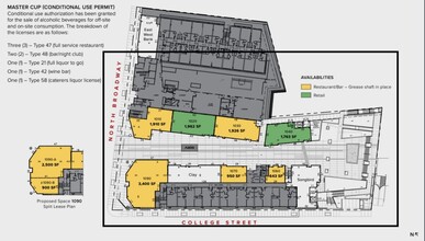 900 N Broadway, Los Angeles, CA en alquiler Plano de la planta- Imagen 1 de 4