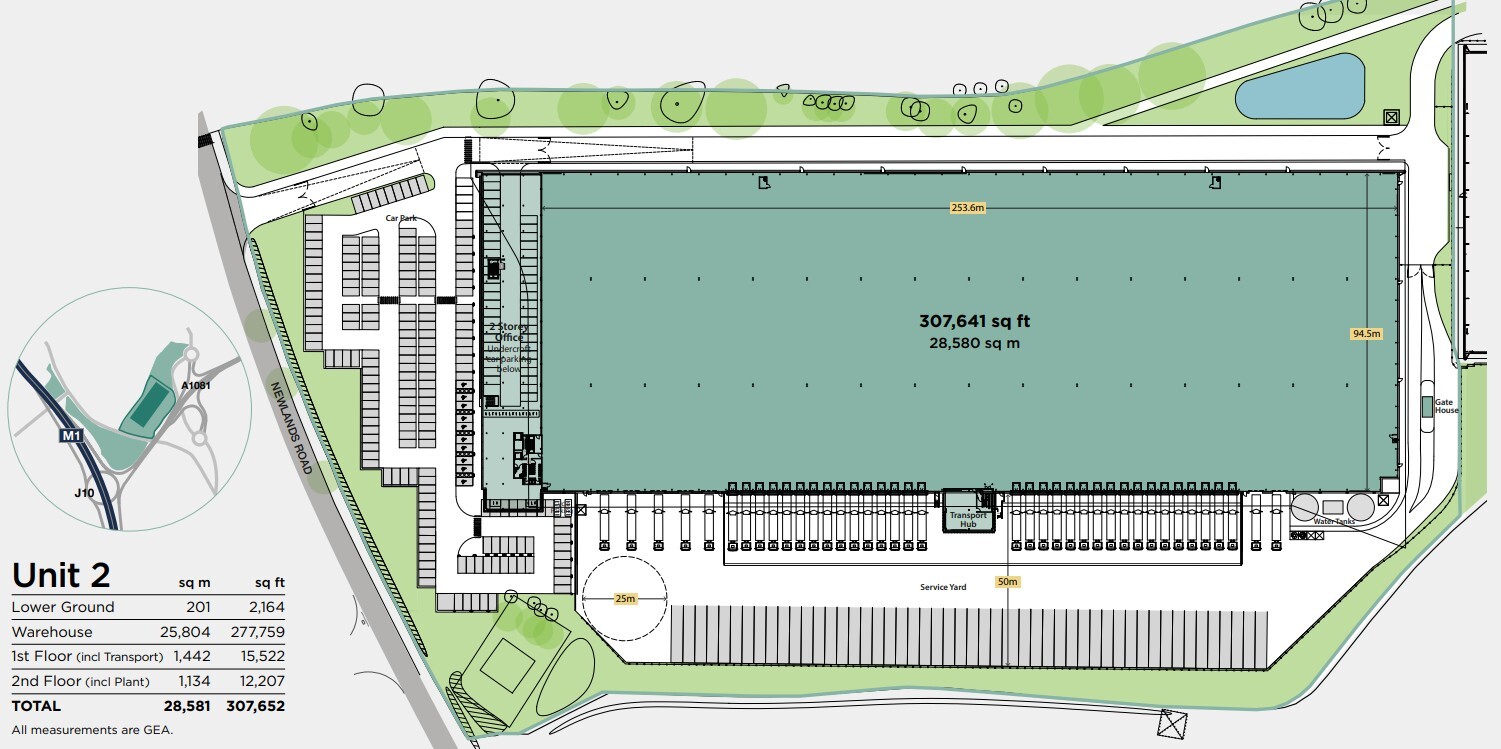 Newlands Rd, Slip End en alquiler Plano del sitio- Imagen 1 de 1