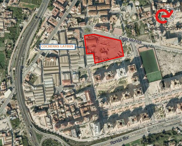 Carril de la Condesa, 53, Murcia, Murcia en venta Vista aérea- Imagen 1 de 2