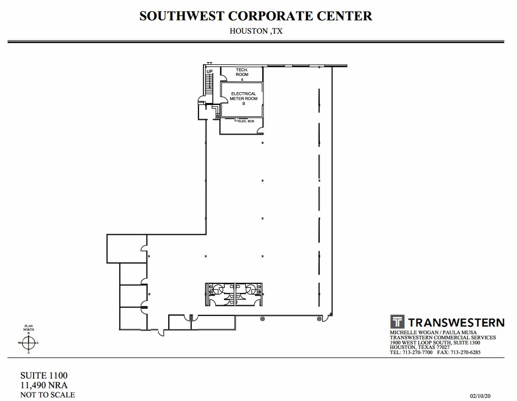 9700-9702 Bissonnet St, Houston, TX en alquiler Plano de la planta- Imagen 1 de 1