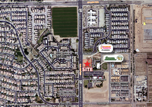 S S/SEC Arizona Ave & Queen Creek Ave, Chandler, AZ - VISTA AÉREA  vista de mapa - Image1