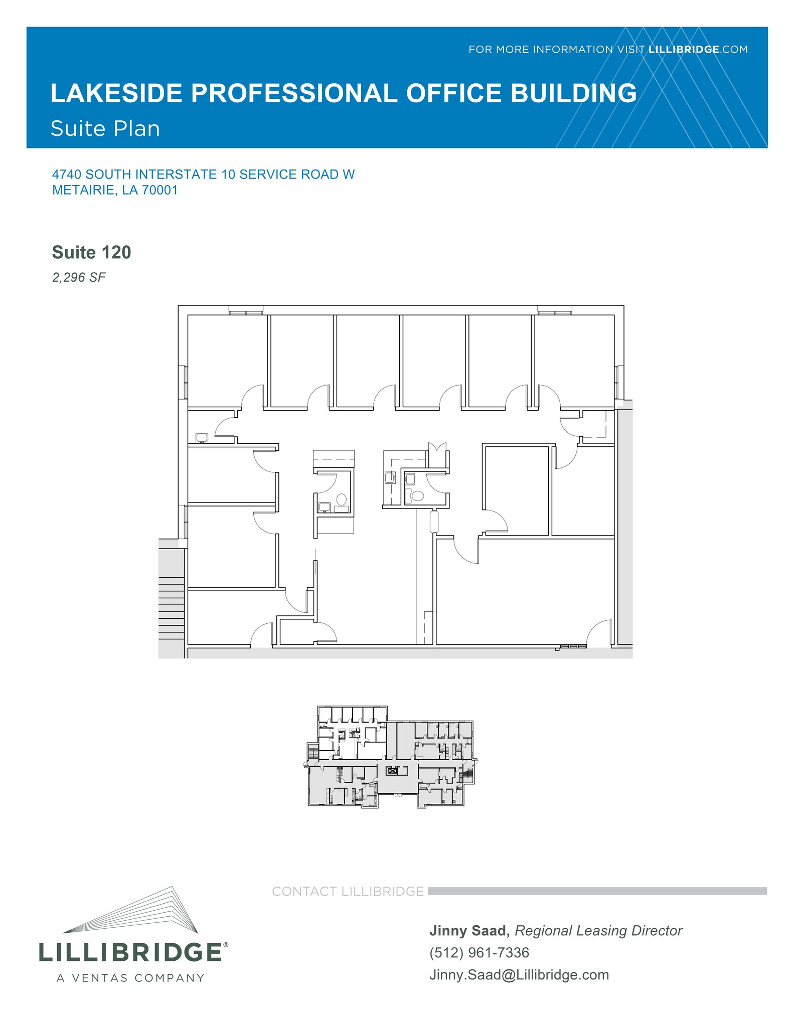 4740 S I-10 Service Rd W, Metairie, LA en alquiler Plano del sitio- Imagen 1 de 1