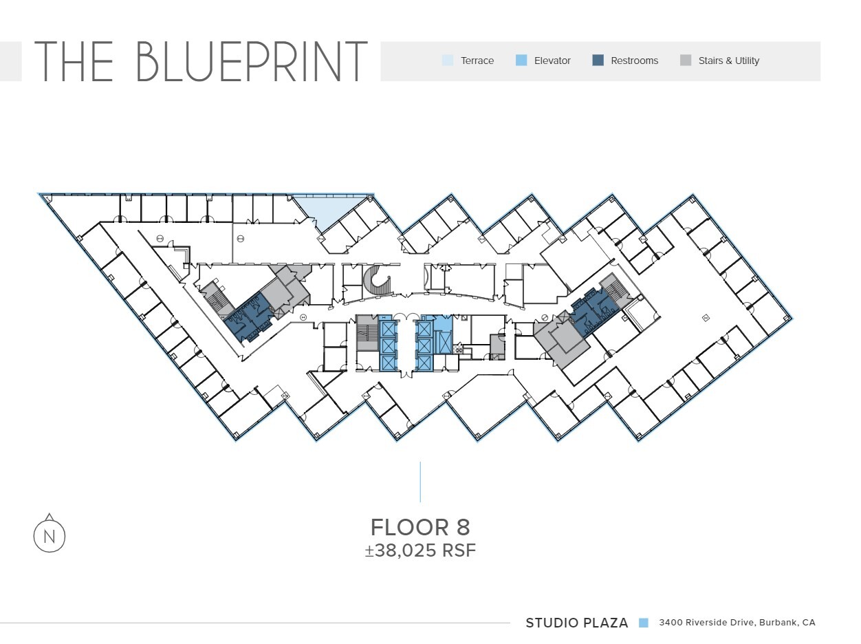 3400 W Riverside Dr, Burbank, CA en alquiler Plano de la planta- Imagen 1 de 1