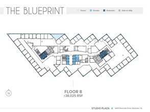 3400 W Riverside Dr, Burbank, CA en alquiler Plano de la planta- Imagen 1 de 1