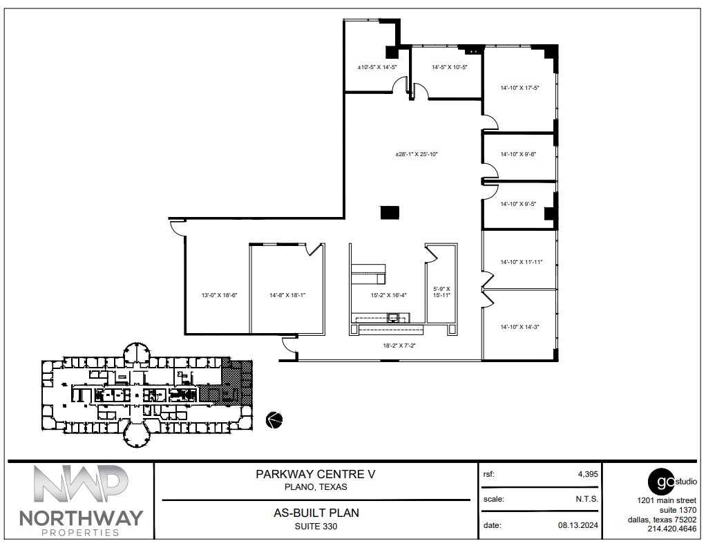 2500 N Dallas Pky, Plano, TX en alquiler Plano de la planta- Imagen 1 de 1