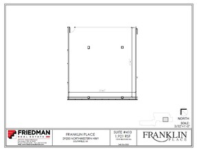 29200 Northwestern Hwy, Southfield, MI en alquiler Plano de la planta- Imagen 1 de 3