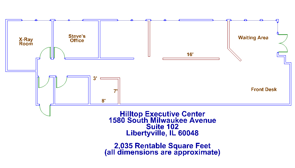 1580 S Milwaukee Ave, Libertyville, IL en alquiler Plano de la planta- Imagen 1 de 1