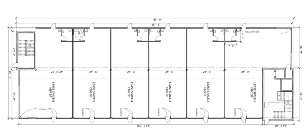 3701 Van Buren Ave, Flint, MI en alquiler - Plano de la planta - Imagen 2 de 4