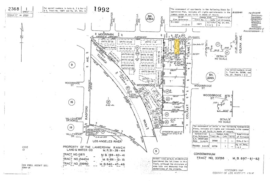 11712 Moorpark St, Studio City, CA en alquiler - Plano de solar - Imagen 3 de 33