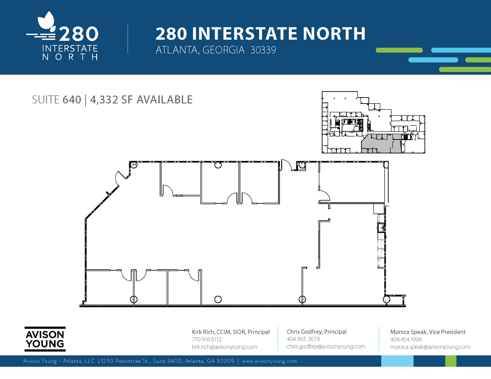 280 Interstate N Cir, Atlanta, GA en alquiler Plano de la planta- Imagen 1 de 1