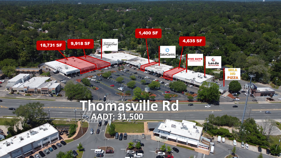 1800-1898 Thomasville Rd, Tallahassee, FL en alquiler - Foto del edificio - Imagen 1 de 5