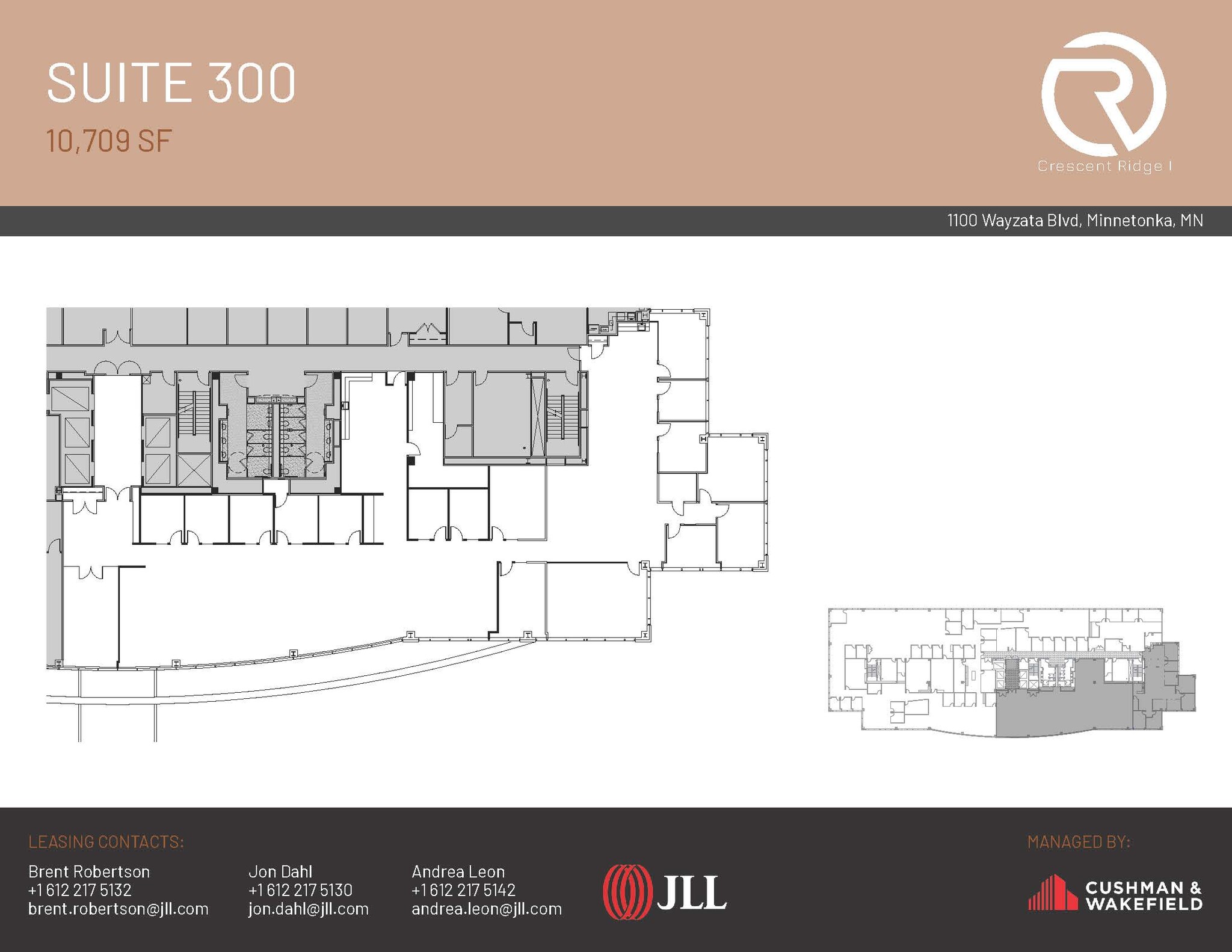 11100 Wayzata Blvd, Minnetonka, MN en alquiler Plano de la planta- Imagen 1 de 1