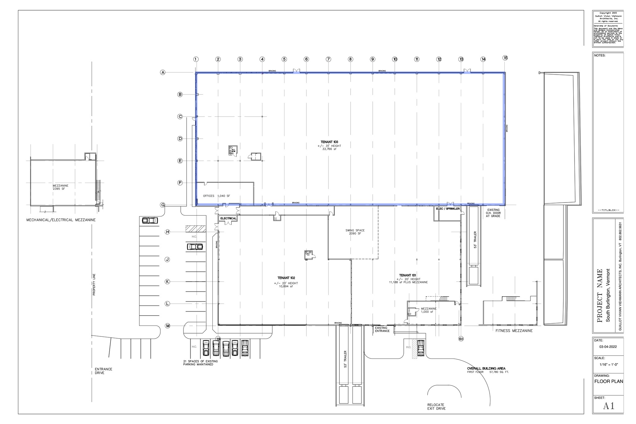 115 Wellness Dr, Williston, VT en alquiler Plano del sitio- Imagen 1 de 2