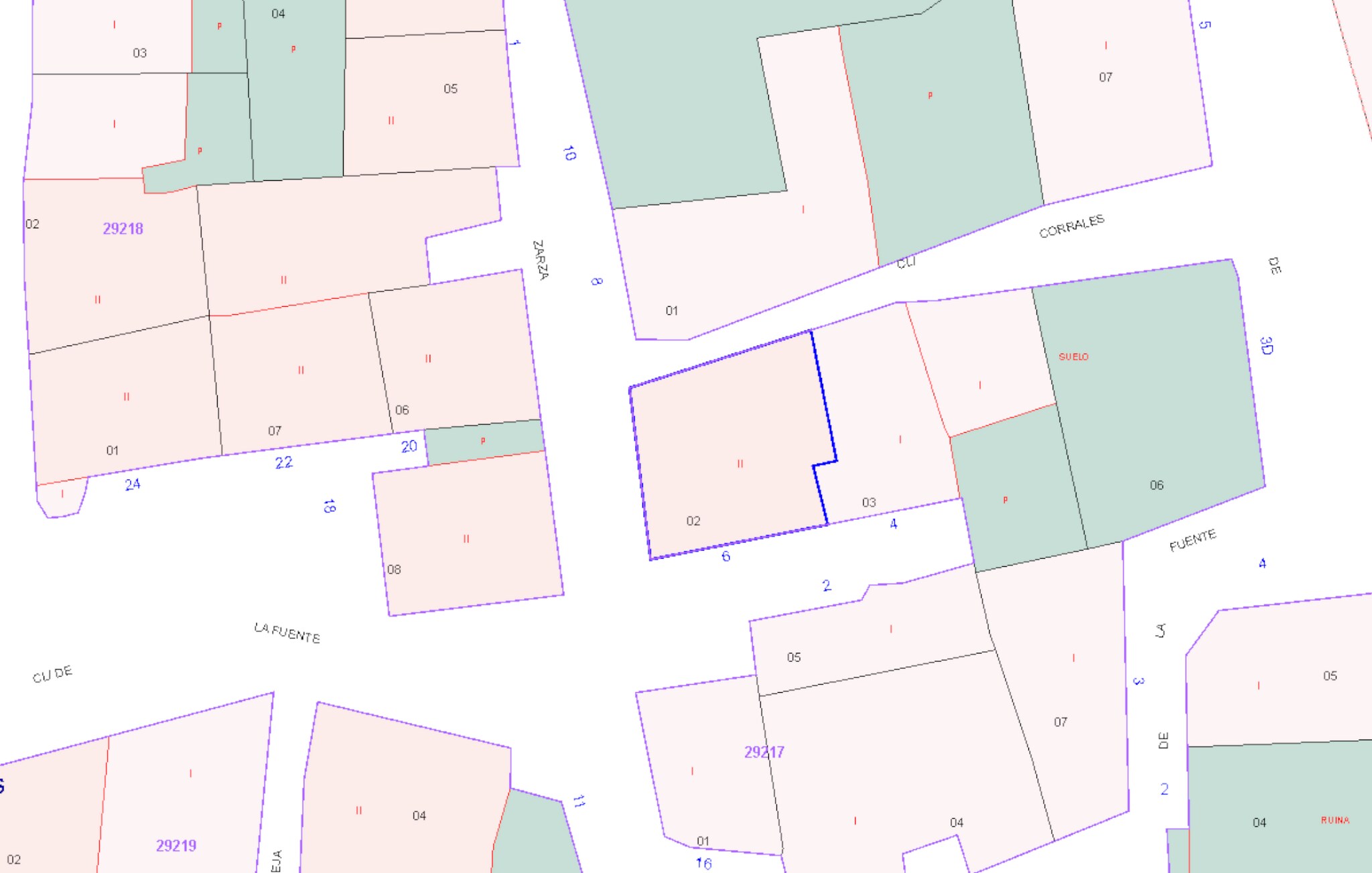 Edificio residencial en San Esteban de los Patos, Ávila en venta Plano de solar- Imagen 1 de 2