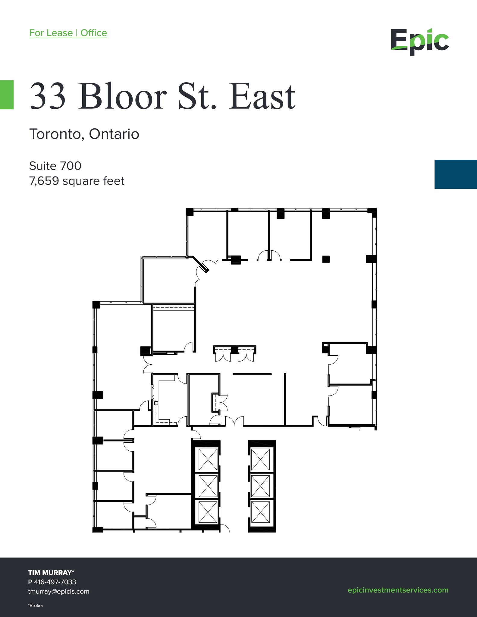 33 Bloor St E, Toronto, ON en alquiler Plano del sitio- Imagen 1 de 2