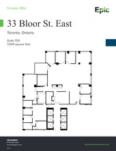 33 Bloor St E, Toronto, ON en alquiler Plano del sitio- Imagen 1 de 2