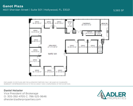 4601 Sheridan St, Hollywood, FL en alquiler Plano de la planta- Imagen 1 de 1