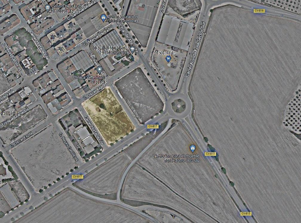 Terreno en Castalla, Alicante en venta Vista aérea- Imagen 1 de 2