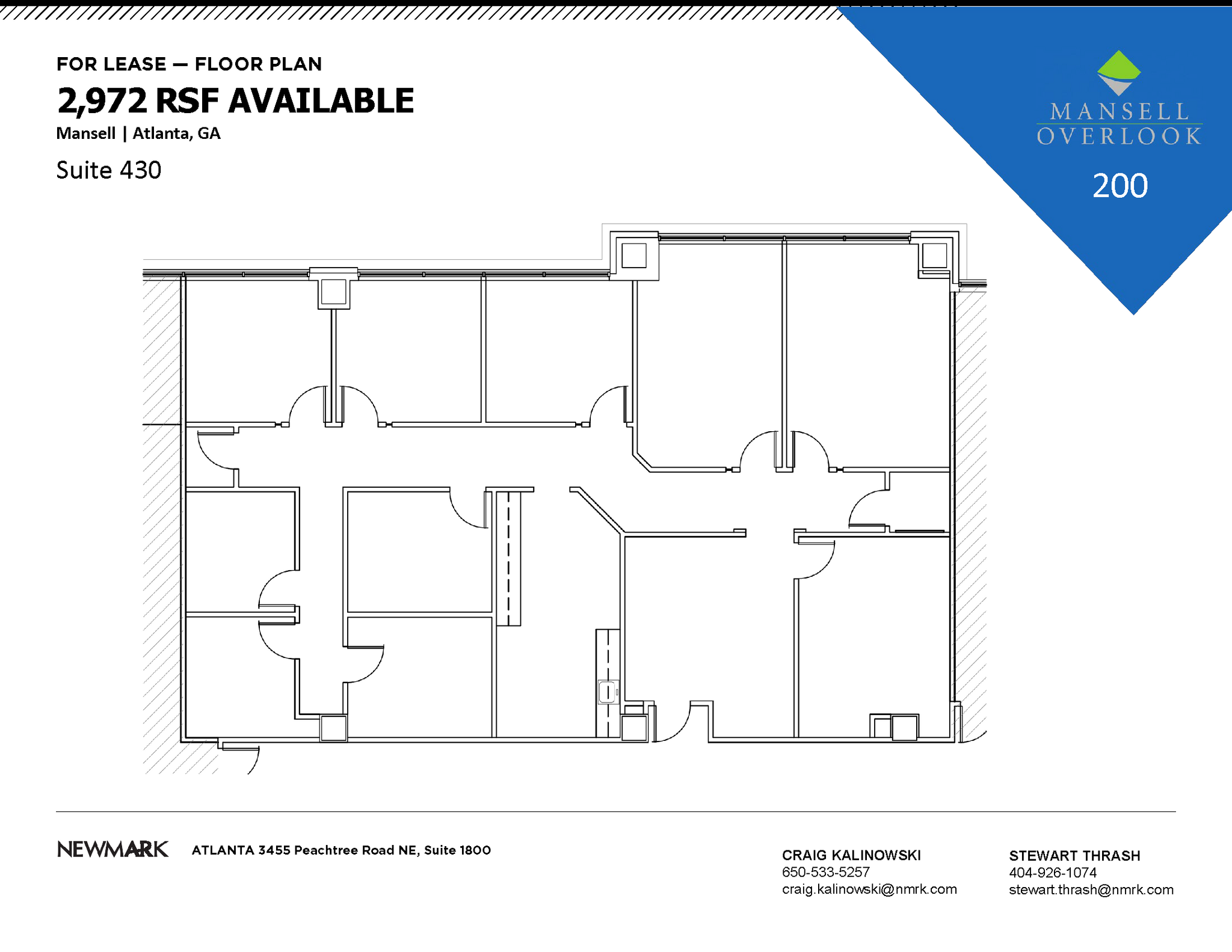 200 Mansell Ct E, Roswell, GA en alquiler Plano de la planta- Imagen 1 de 1