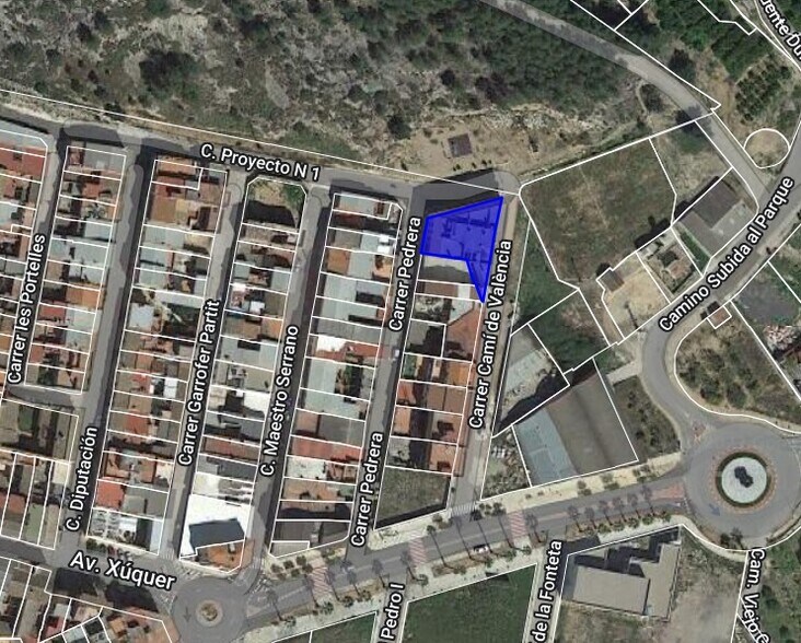 Edificio residencial en Antella, Valencia en venta - Plano de solar - Imagen 2 de 2