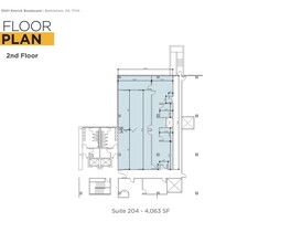 3001 Emrick Blvd, Bethlehem, PA en alquiler Plano de la planta- Imagen 1 de 1