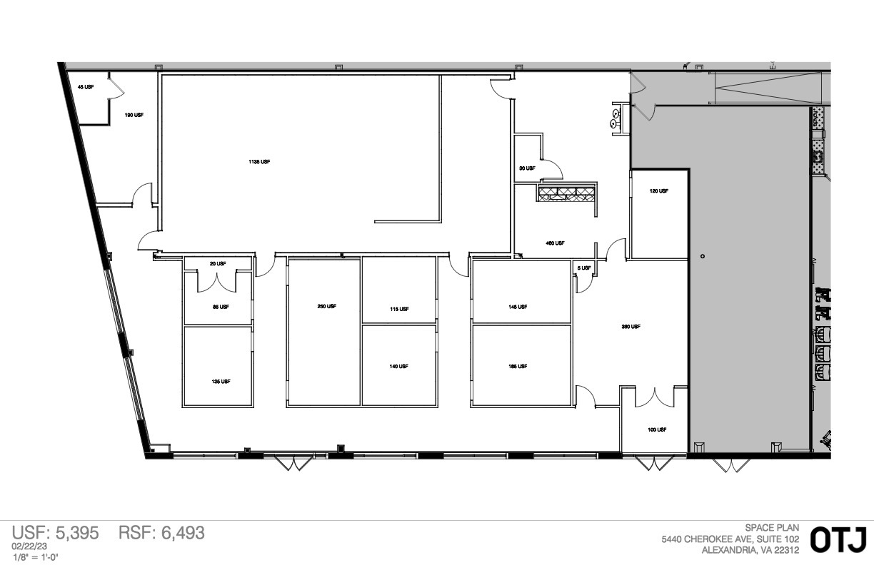 5440 Cherokee Ave, Alexandria, VA en alquiler Plano de la planta- Imagen 1 de 8