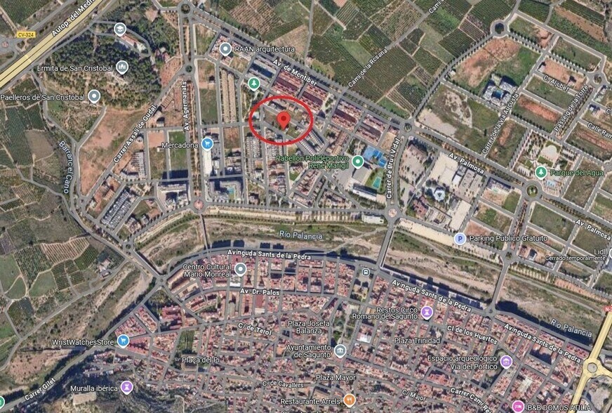 Camí dels Tres Barrancs, 91, Sagunto, Valencia en venta - Plano de la planta - Imagen 3 de 9