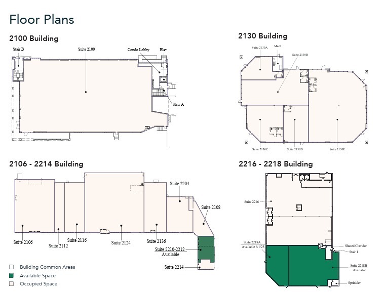 2100-2218 Lake St E, Minneapolis, MN en alquiler Plano de la planta- Imagen 1 de 1