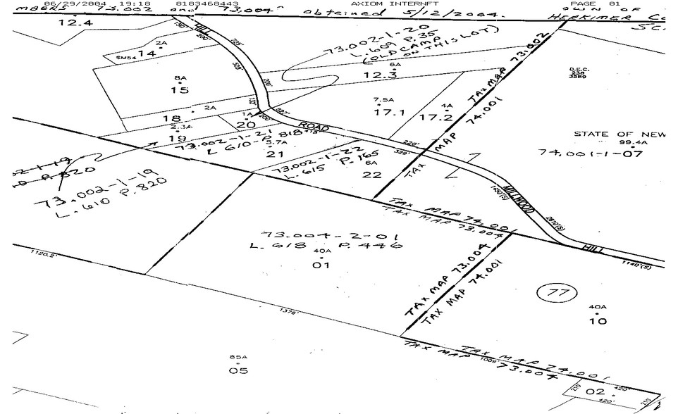 Route 8 & Millwood Hill Ln, Cold Brook, NY en alquiler - Plano de solar - Imagen 1 de 1