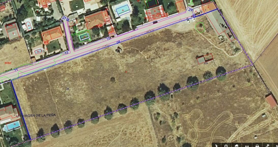 Terreno en Calvarrasa de Arriba en venta Plano de la planta- Imagen 1 de 2