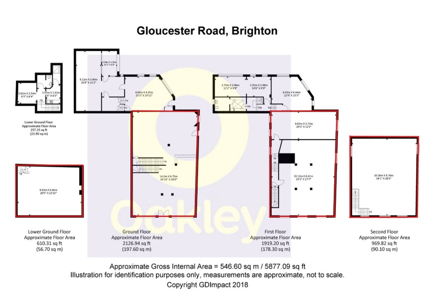 94 Gloucester Rd, Brighton en alquiler - Plano de la planta - Imagen 3 de 3