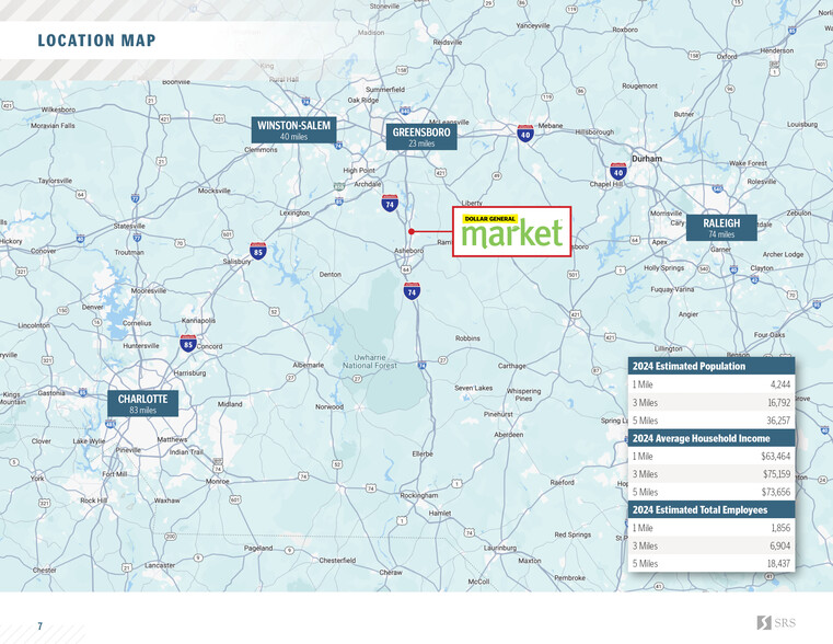 N. Fayetteville Street & McKnight Street St, Asheboro, NC en venta - Foto del edificio - Imagen 3 de 5