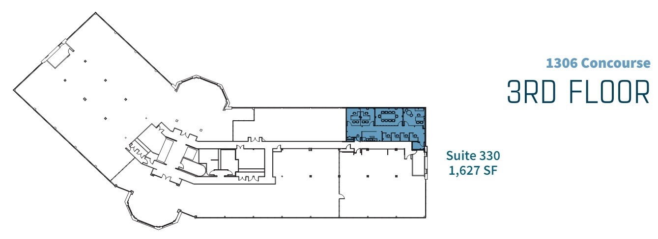 1302 Concourse Dr, Linthicum, MD en alquiler Plano de la planta- Imagen 1 de 1