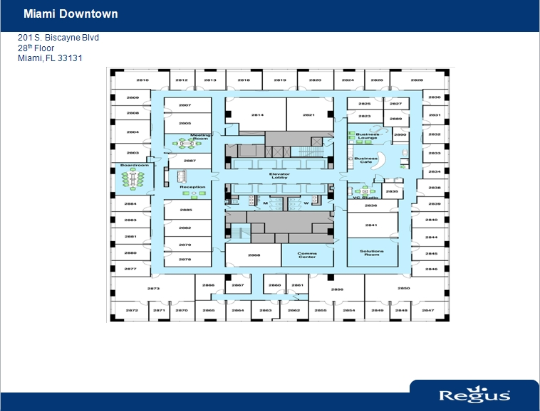 201 S Biscayne Blvd, Miami, FL en alquiler Plano de la planta- Imagen 1 de 1