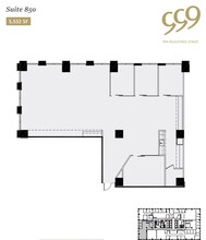 999 Peachtree St Ne, Atlanta, GA en alquiler Plano de la planta- Imagen 1 de 1