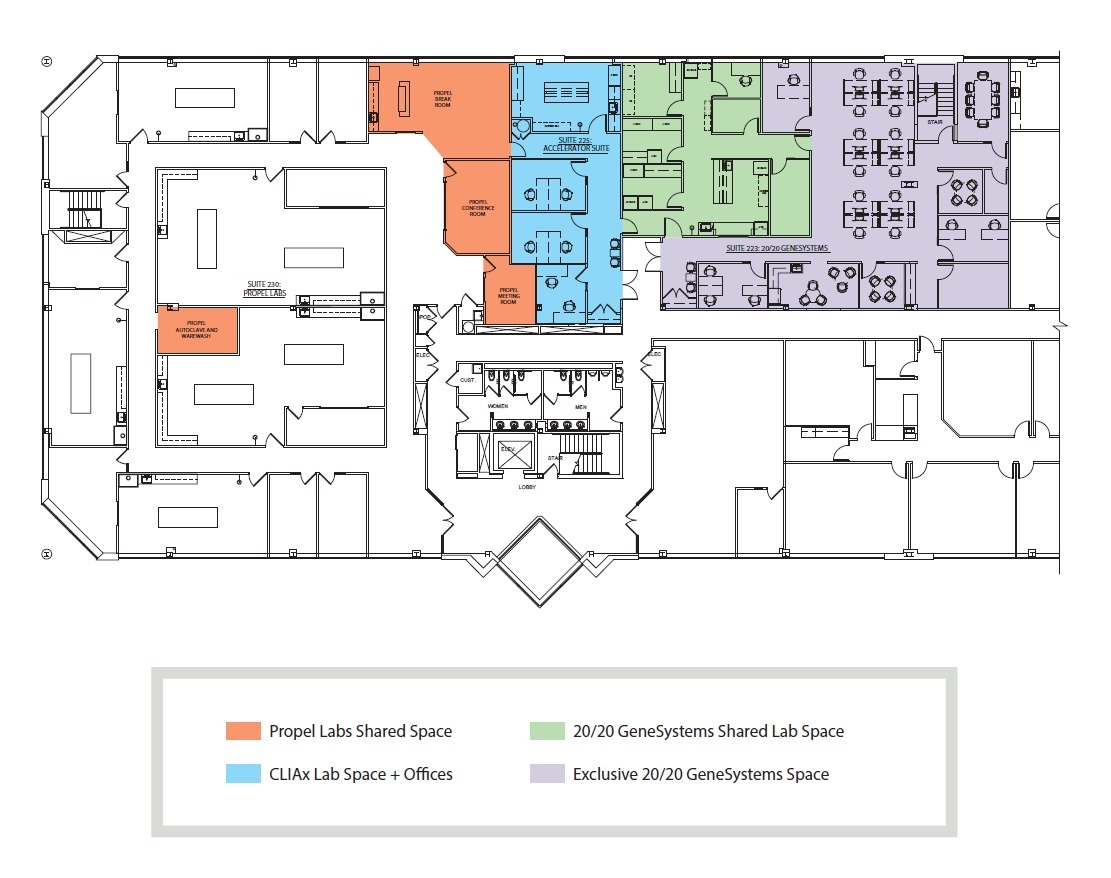 15800-15810 Gaither Dr, Gaithersburg, MD en alquiler Plano de la planta- Imagen 1 de 2