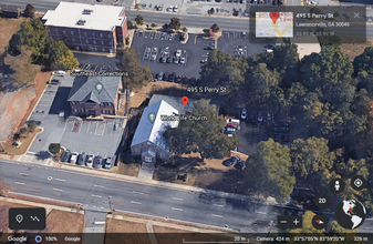 495 Perry St, Lawrenceville, GA - VISTA AÉREA  vista de mapa