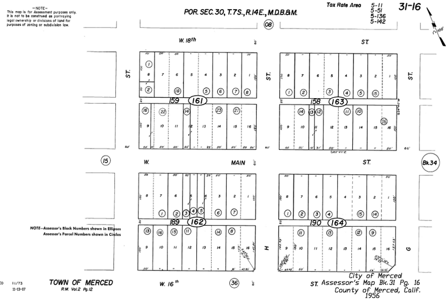 101 W 16th St, Merced, CA en alquiler - Plano de solar - Imagen 3 de 3