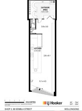 88 Kembla St, Wollongong en alquiler Plano de la planta- Imagen 1 de 6