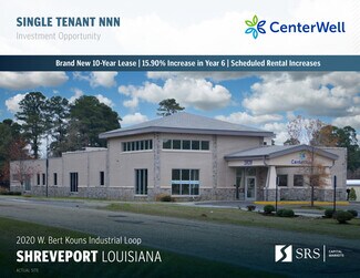 Más detalles de 2020 Bert Kouns Industrial Loop, Shreveport, LA - Oficina en venta